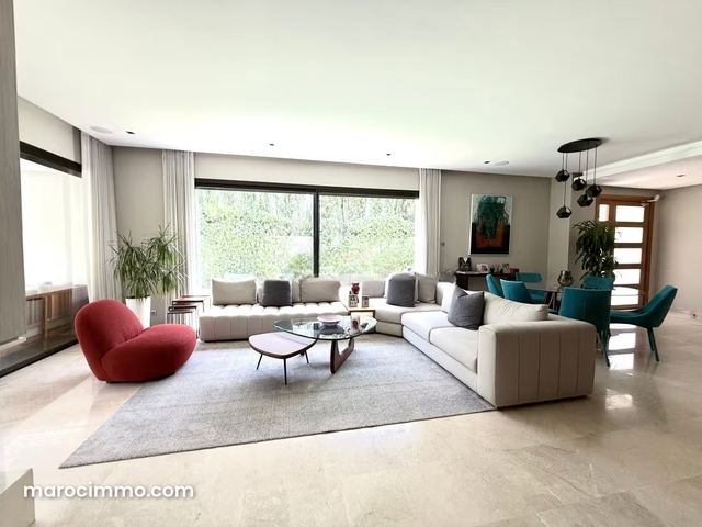 Superbe villa meublée à Bouskoura Ville Verte — Bouskoura