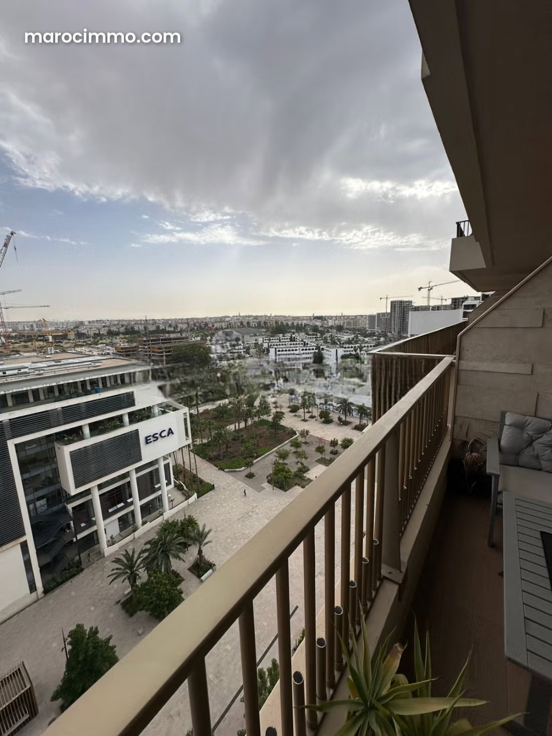 Furnished 150 m² Apartment, Casablanca Finance City, Unobstructed Views — Casablanca