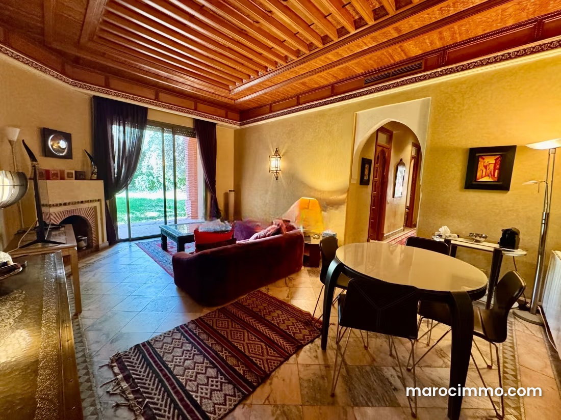 Appartement 3 pièces avec jardin, Palmeraie, Marrakech — Marrakech