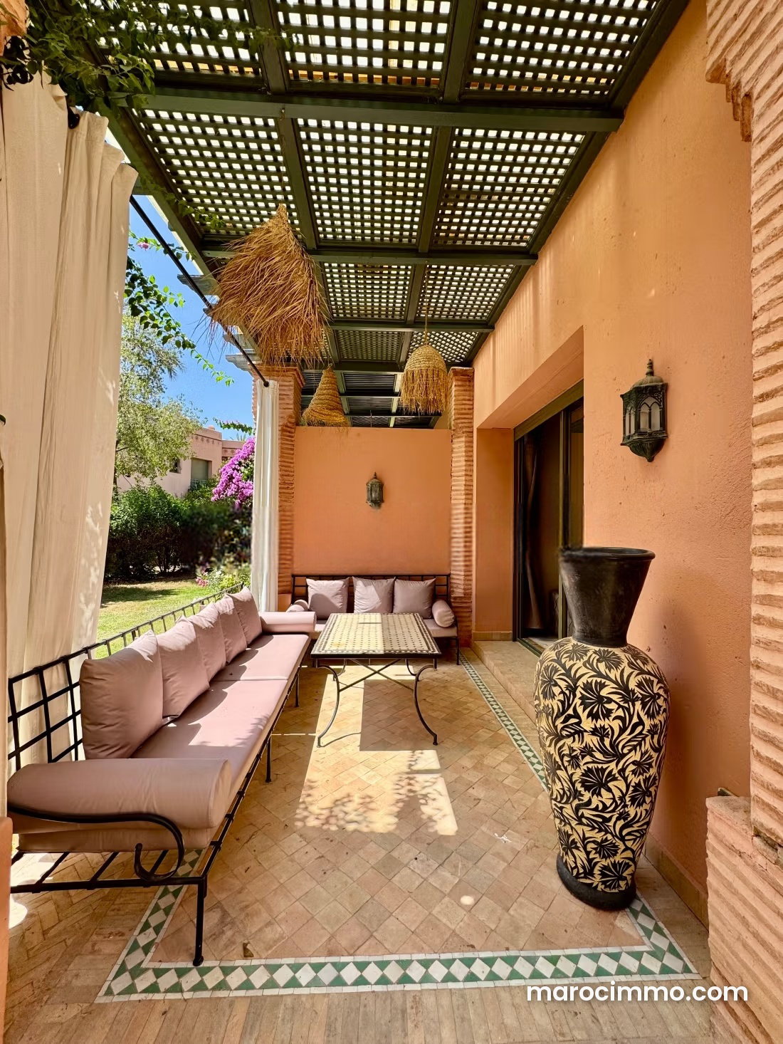 Appartement 2 chambres avec terrasse, Palmeraie, Marrakech — Marrakech
