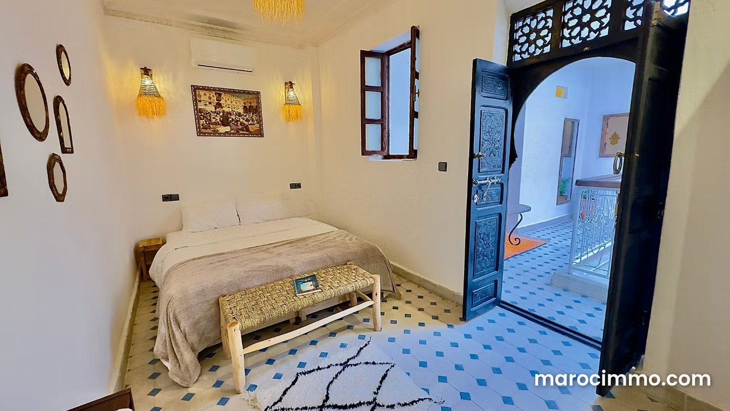 Furnished 5-Bedroom Riad with Pool, Riad Zitoun, Marrakech — Marrakesh