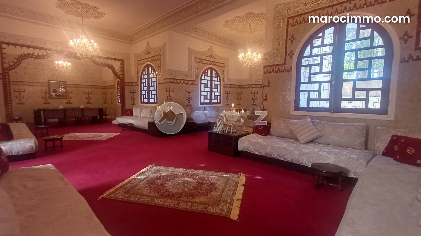 Exceptional 500 sqm Riad with Swimming Pool and 2,600 sqm of Grounds, Souissi, Rabat — Rabat