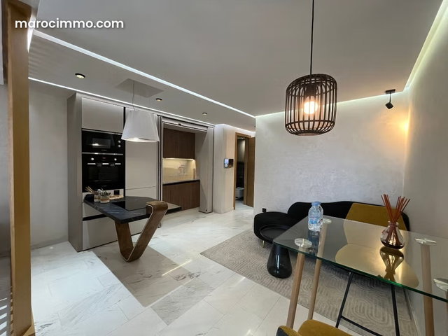 Apartment for rent in Guéliz. 2 comfortable rooms — 3