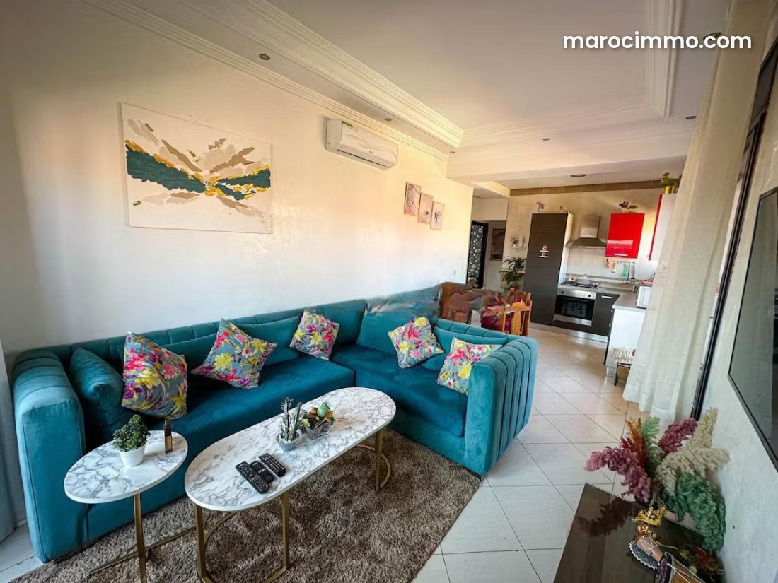 Appartement meublé avec terrasse à louer à Guéliz Marrakech — Marrakech