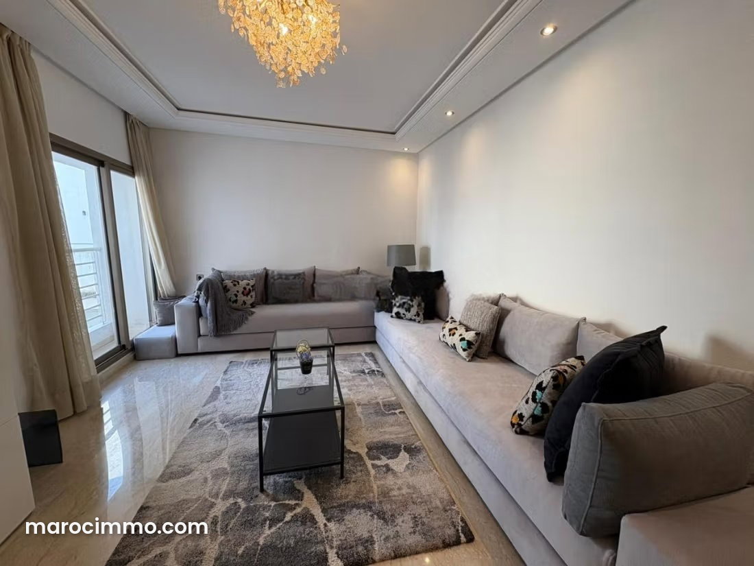 Appartement meublé 3 pièces à Val Fleuri Casablanca à louer — Casablanca