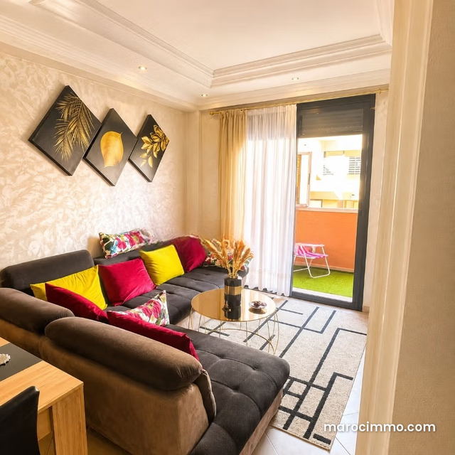 2 chambres, Grand Balcon, Gueliz — Marrakech
