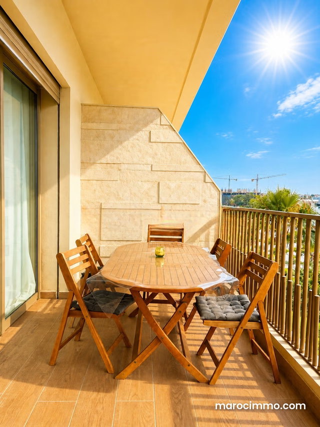 Appartement élégant de 2 chambres à Casablanca CFC — 2