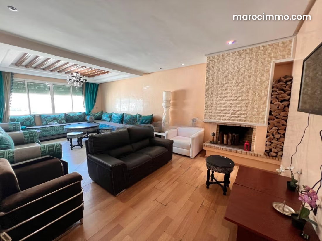 Appartement 96 m² avec piscine et terrasse, Harhoura, Temara — Temara