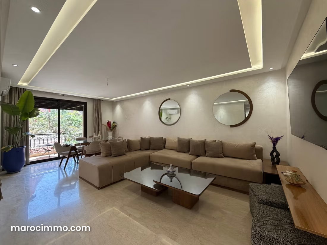 Furnished Apartment with Terrace for Sale in Guéliz, Marrakech — Marrakesh