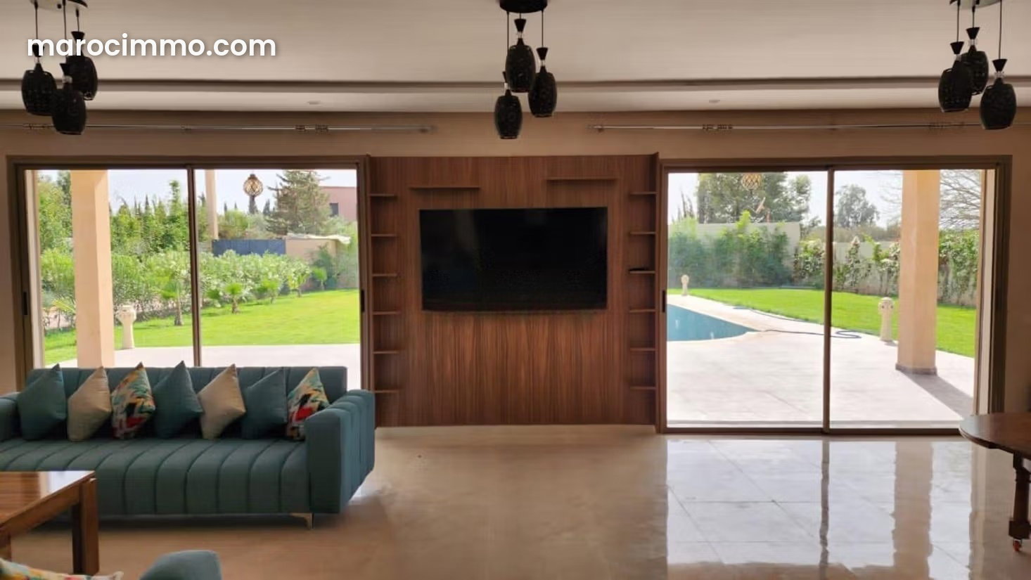 Villa 8 chambres avec piscine et vue montagne, Route de Fès Marrakech — Marrakech