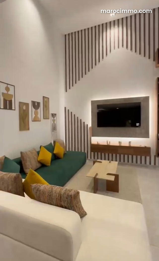 Studio duplex meublé jamais habité louer qrt les princesses — Casablanca