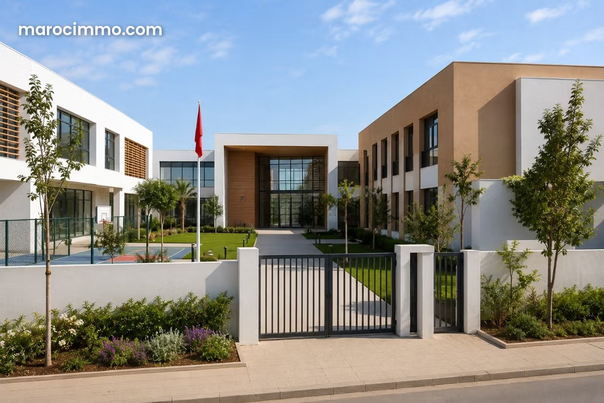 فرصة استثمارية مدرسة خاصة جاهزة بطريق الدار البيضاء مراكش — مراكش