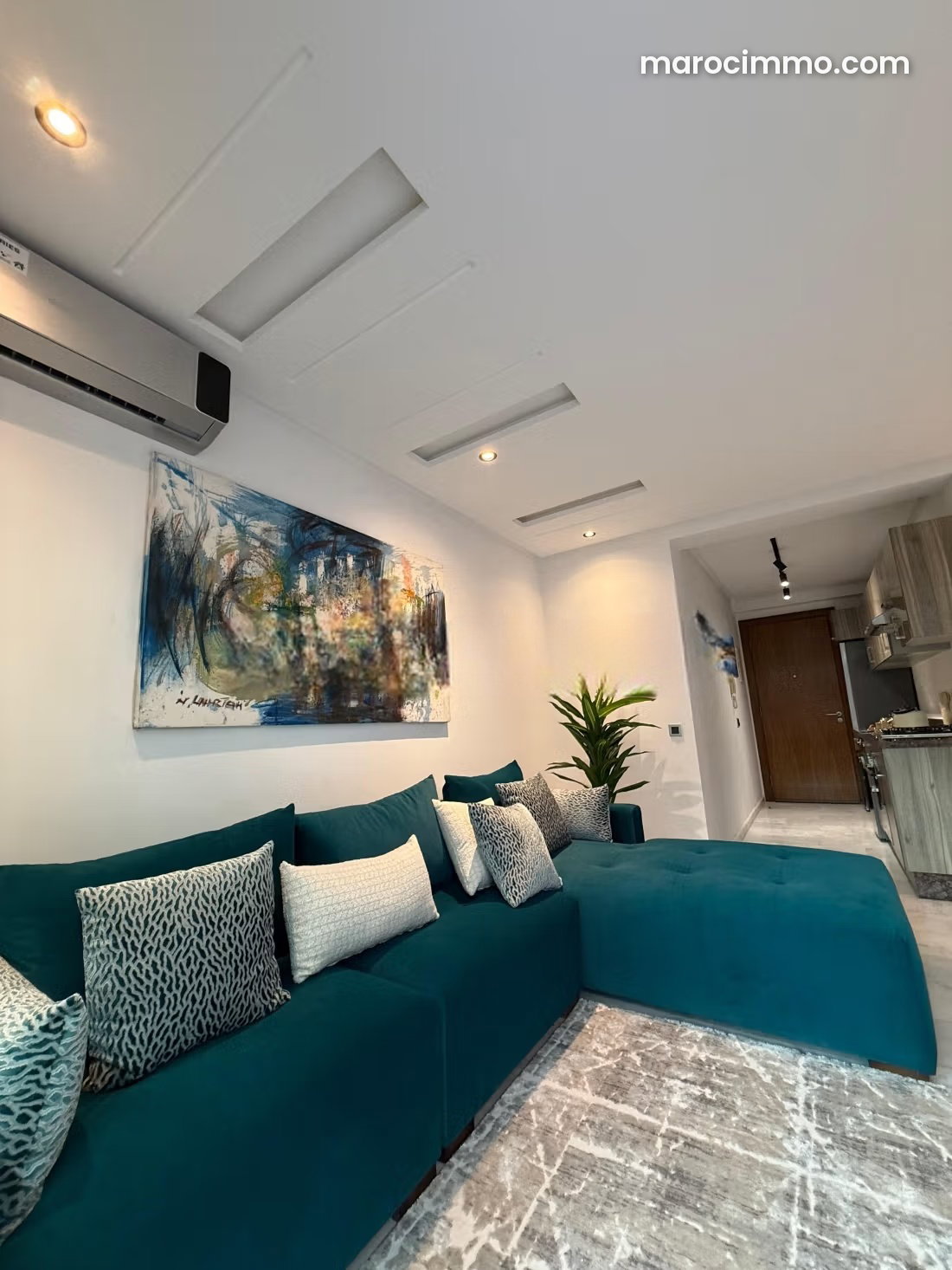 Furnished apartment with terrace in Casablanca’s Hospitals District — Casablanca