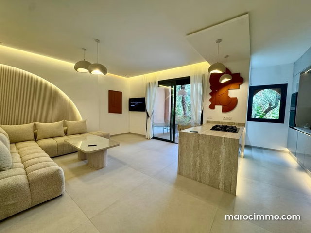 Palmeraie: Appartement 2 Chs entièrement rénové — 3