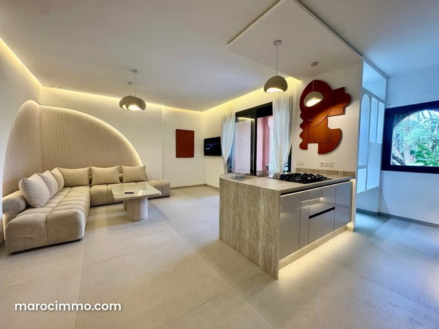 Palmeraie: Appartement 2 Chs entièrement rénové — 5