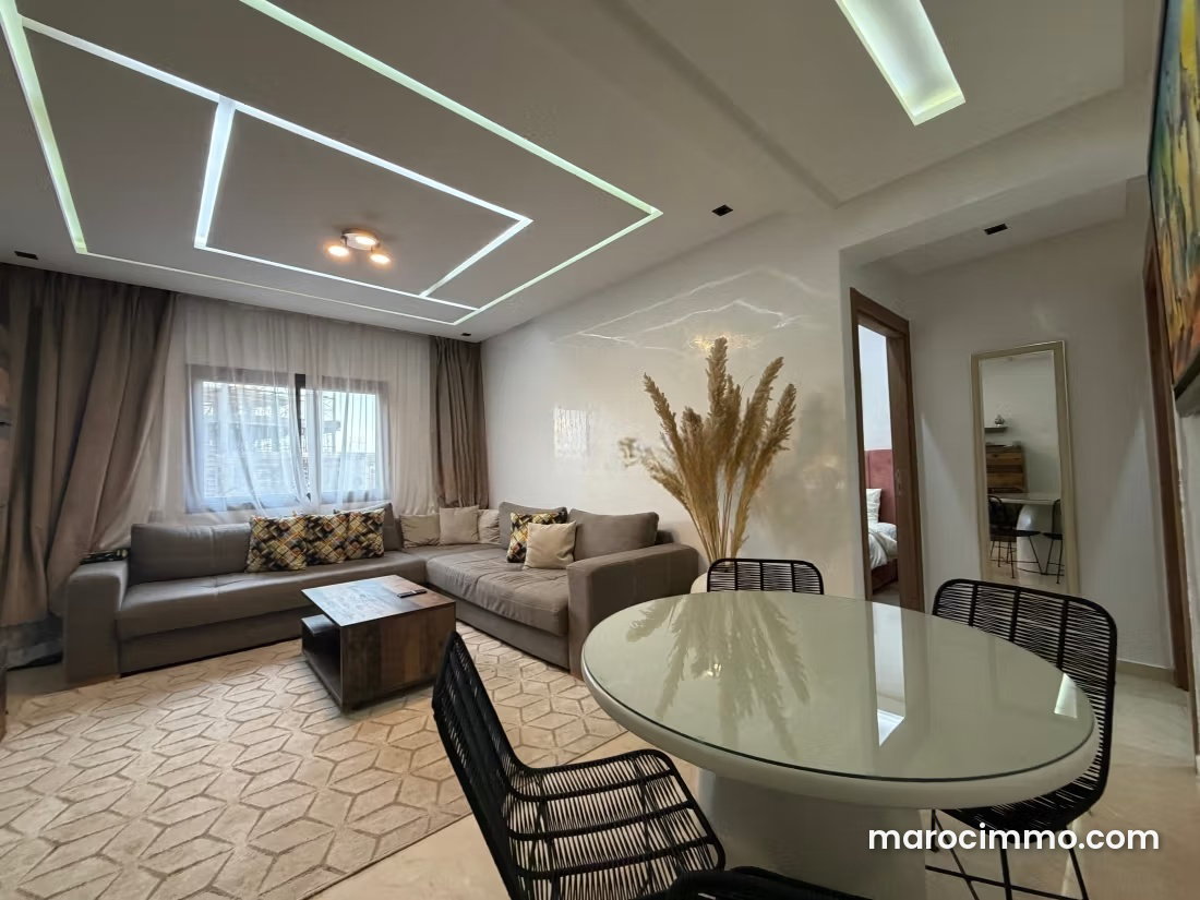 Furnished Apartment with Terrace for Rent in Hivernage, Marrakech — Marrakesh