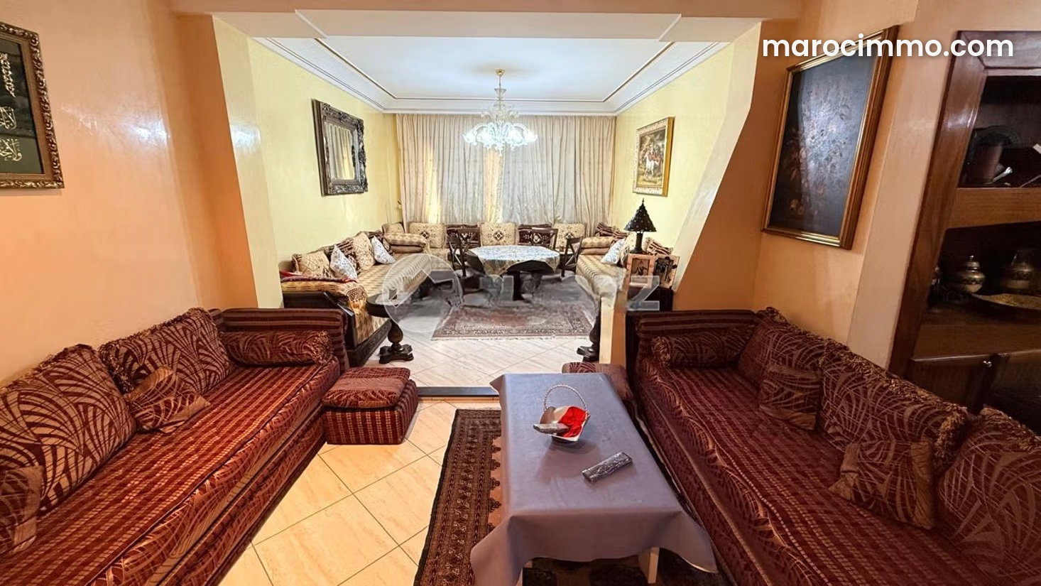 Furnished 117 sqm Apartment for Rent in La Gironde, Casablanca — Casablanca