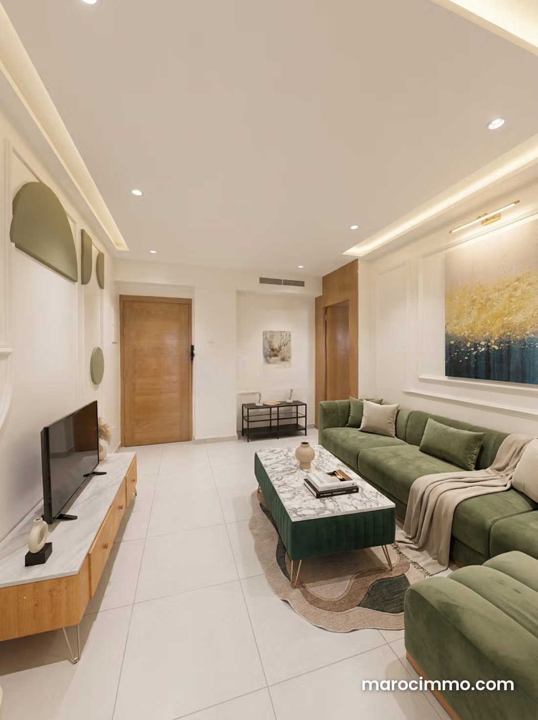 42 m² Apartment in Les Princesses, Casablanca, Upscale Residence — Casablanca