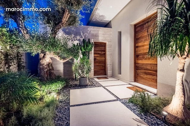 Appartement à louer sur la route d'Ourika. 3 pièces. Superbes vues sur les montagnes, double vitrage — 4