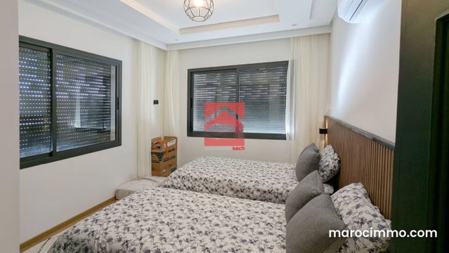 Appartement Chic avec Balcon et Piscine à Marrakech — 4