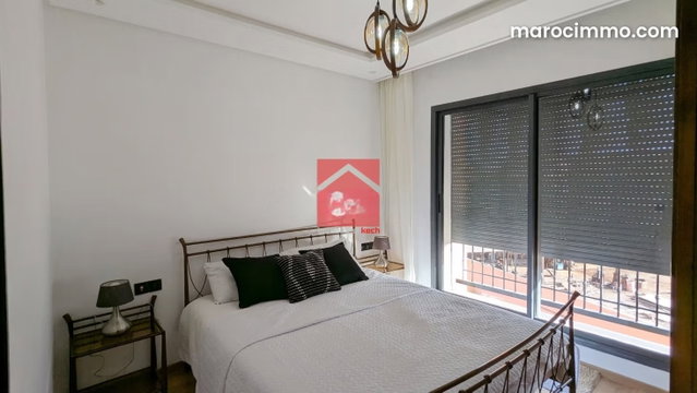Appartement Chic avec Balcon et Piscine à Marrakech — 5