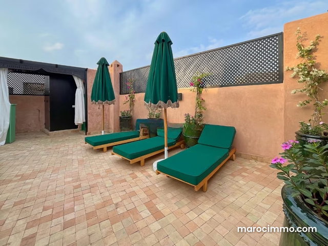 Riad titre à la vente à Kennaria. 5 pièces confortables. Salon typique marocain, résidence sécurisée — 2