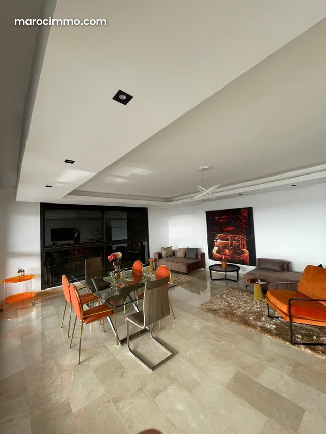 Penthouse F4 et 1 ch personal à louer – L’Orangeraie de Souissi, Rabat — 5