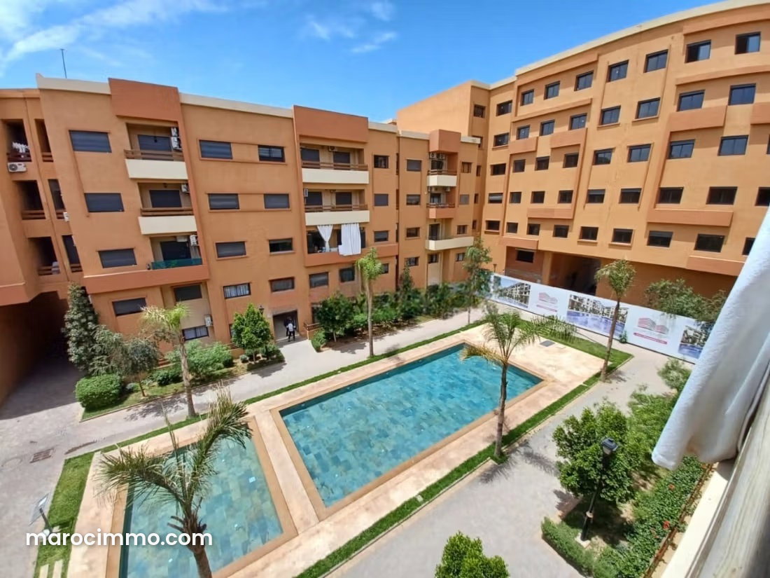 90 m² Apartment, 2 Bedrooms, Ain Mezouar, Marrakech — Marrakesh