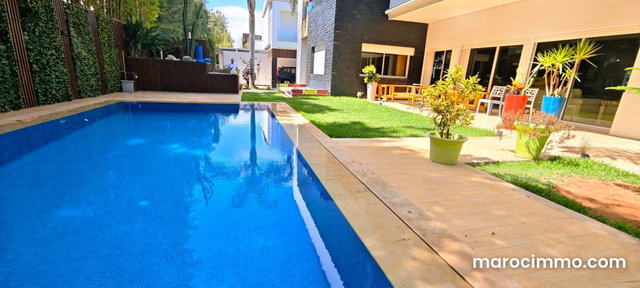 Villa d’exception à vendre – L’Orangeraie de Souissi, Rabat — 2