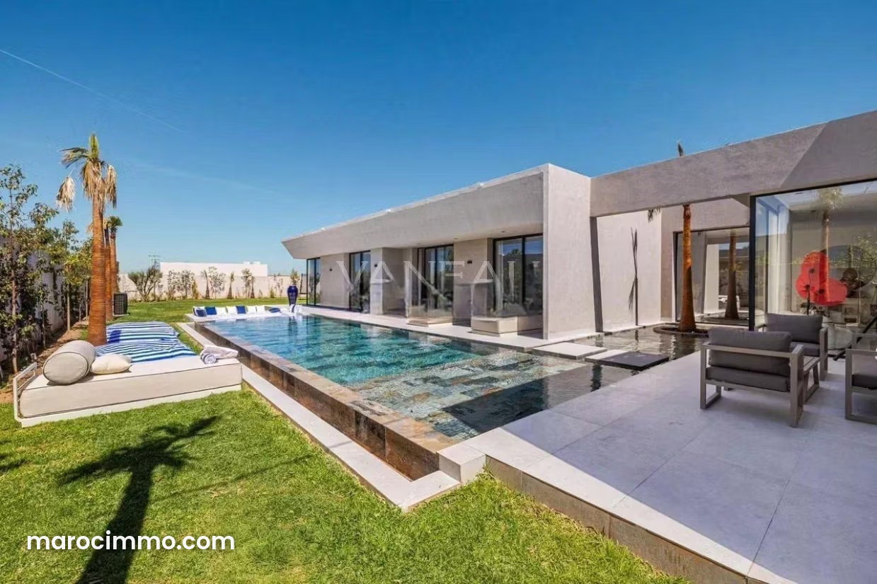 Villa neuve 4 suites avec piscine, Portes de Marrakech — Marrakech