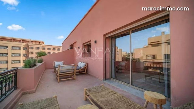 À vendre: Magnifique appartement 3 chambres au cœur de Guéliz — 3
