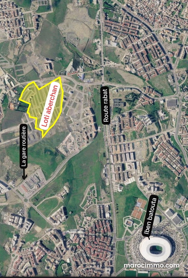 Terrain à vendre à Marjan. Superficie totale 240 m² — 2
