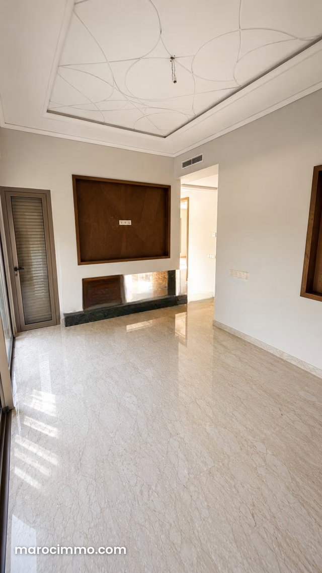 New villa facing the British School of Casablanca, Pool, Secure Residence 24/7, 4 bedrooms plus staff room — 5
