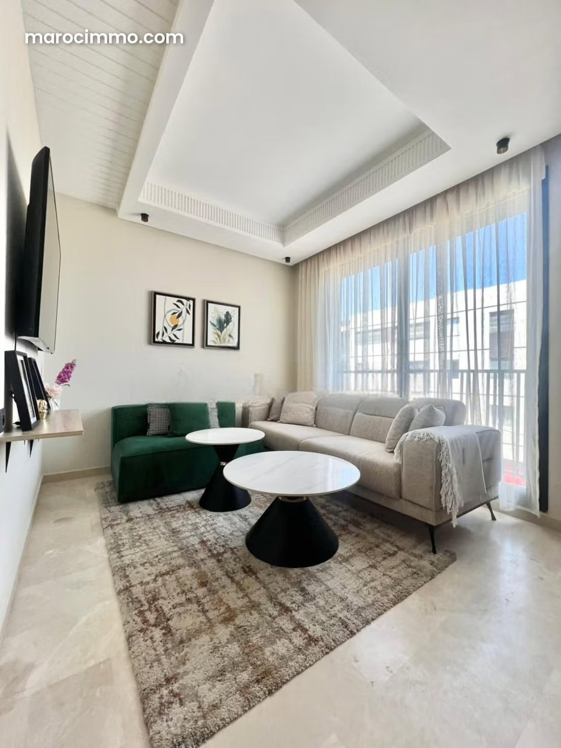 Furnished 40 m² Studio, Oasis, Casablanca, Secure Residence — Casablanca