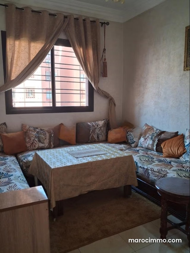 Louez cet appartement à Route de Safi. 2 chambres agréables. Bien meublé — 4