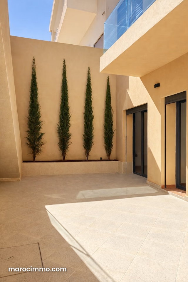 Villa de luxe à louer à Route Amizmiz. 6 chambres agréables. Porte blindée et résidence sécurisée — 3