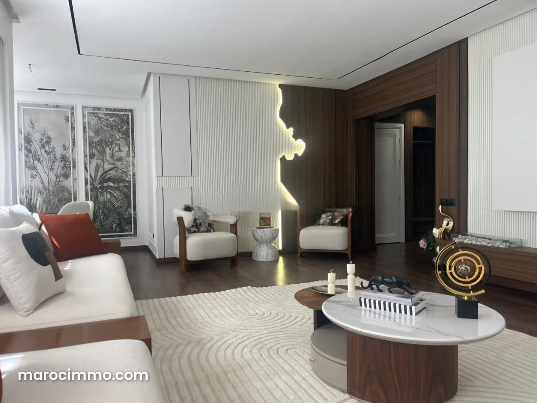 Appartement meublé 130 m², Triangle d'Or, Casablanca — Casablanca