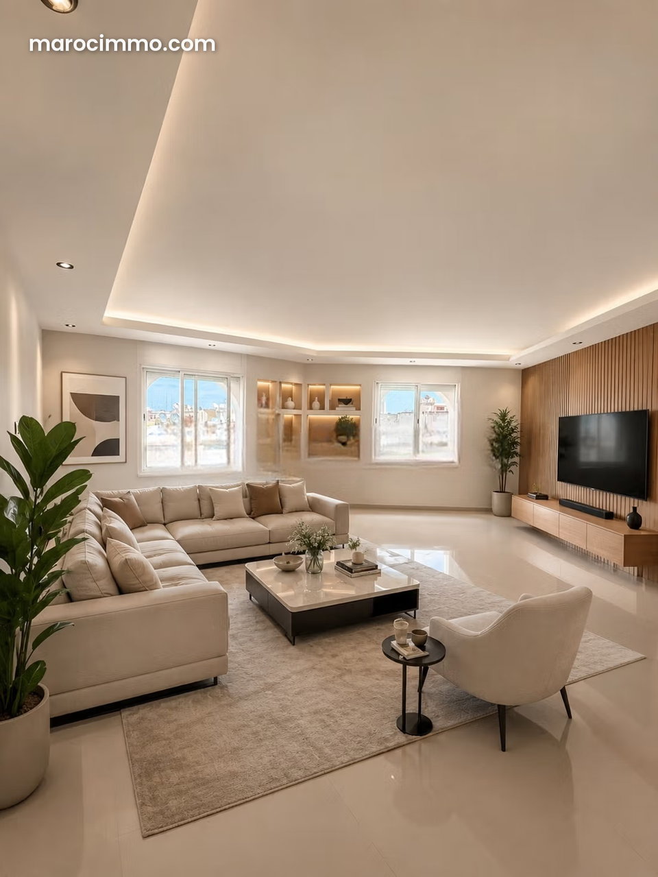 A la location appartement 2 chambres vide