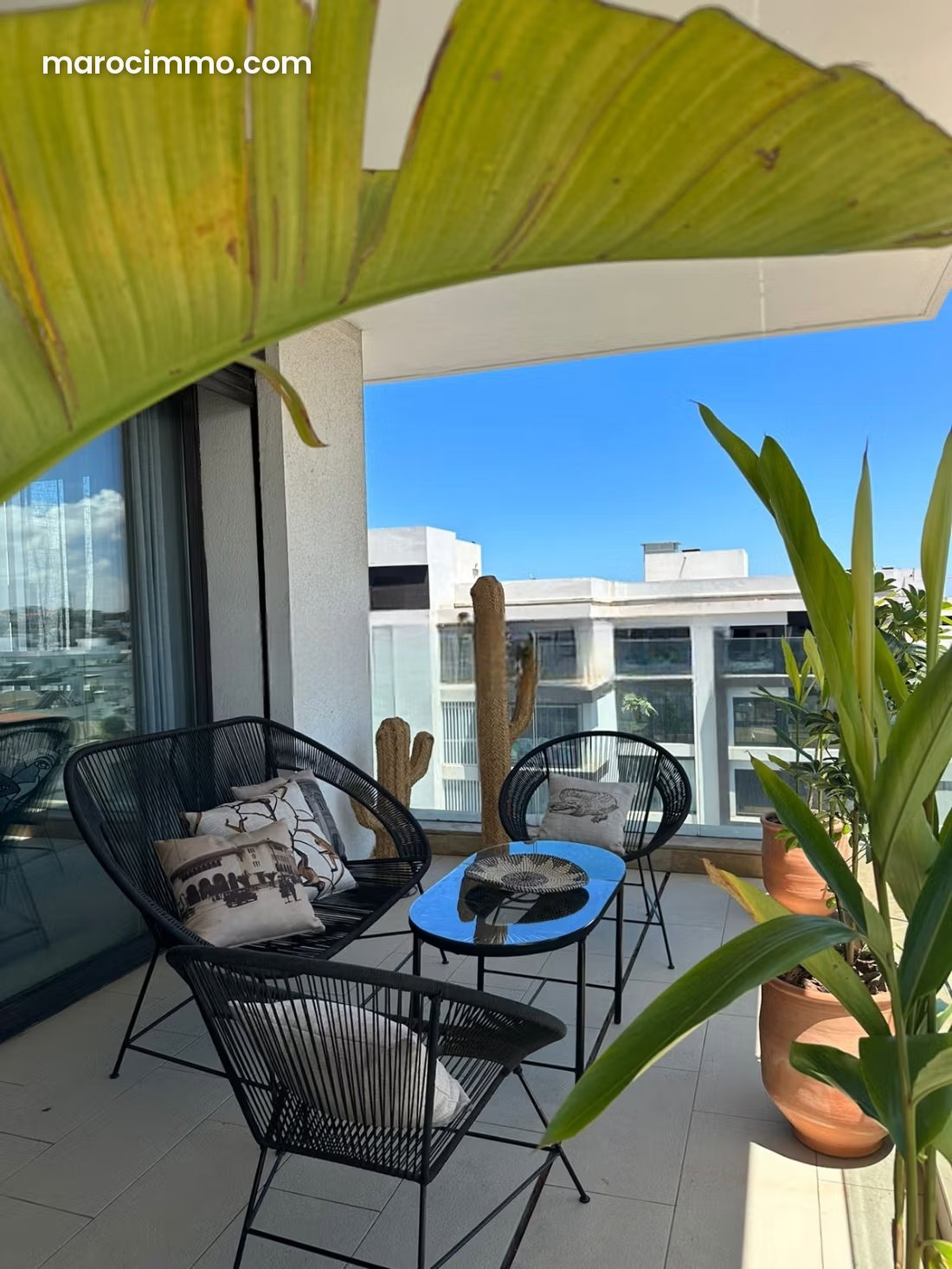 Furnished Sea-View Apartment, Aïn Diab, Casablanca — Casablanca