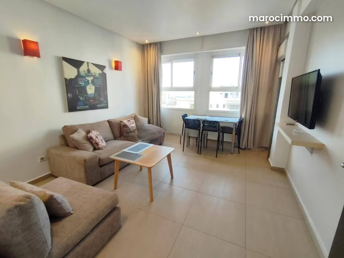 Furnished 45 sqm studio, 11th floor with elevator, Mers Sultan, Casablanca — Casablanca