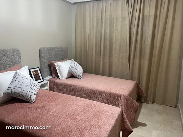 Location bel appartement Meublée 3 chambres Gueliz — 4