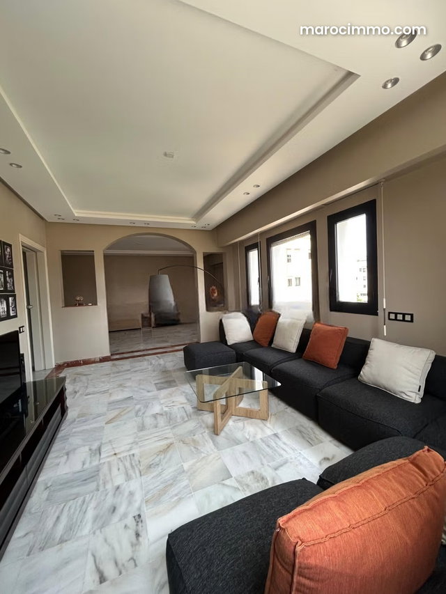 Appartement 3 Chambre A Louer Oulfa Mobilier Neuf — 3