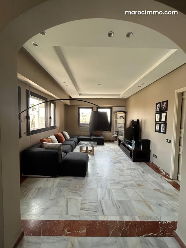 Appartement 3 Chambre A Louer Oulfa Mobilier Neuf — 2