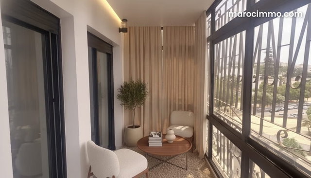 LONG-TERM RENTAL – 108 m² Apartment in Hôpitaux, Casablanca — 4