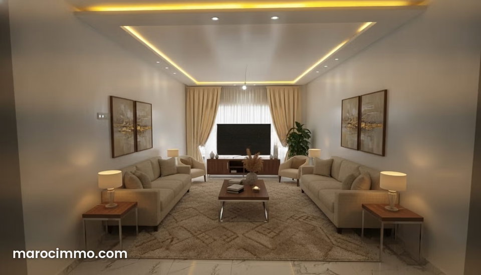 LONG-TERM RENTAL – 108 m² Apartment in Hôpitaux, Casablanca