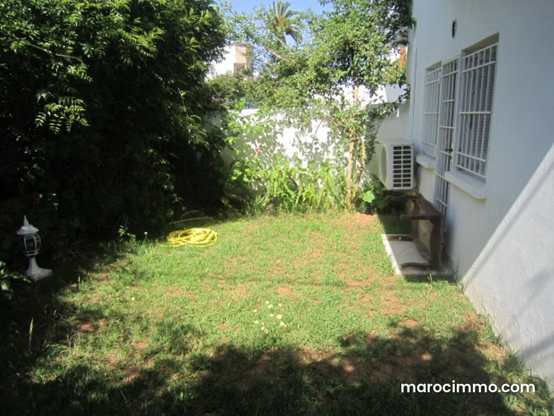4-Bedroom House with Swimming Pool for Rent in Hassan, Rabat — Rabat