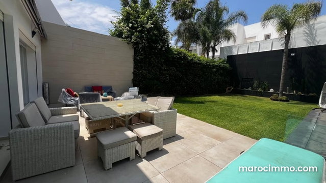 A Louer Villa Meublée 3 chbs californie — 2