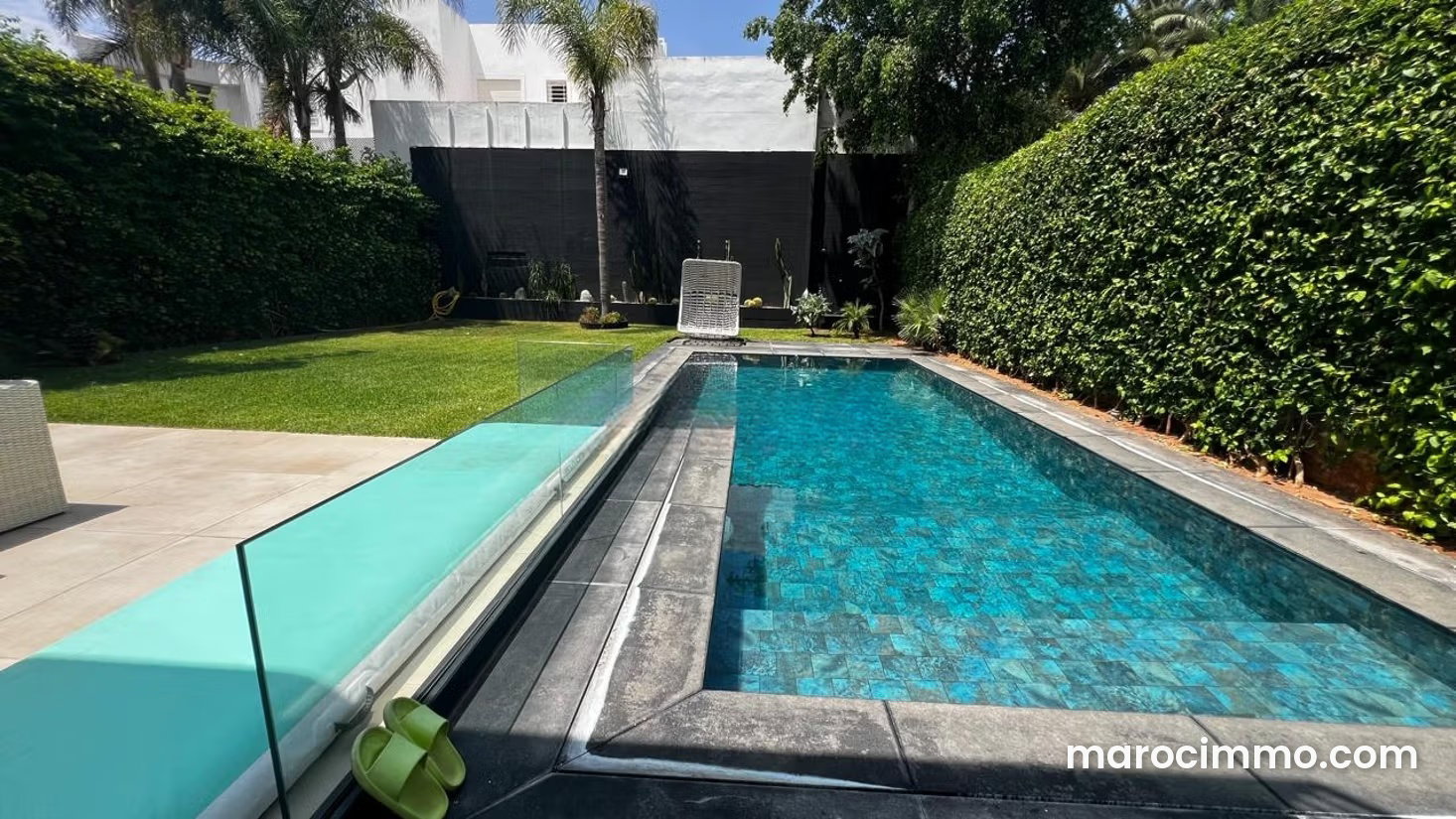 Furnished 480 m² Villa with Pool and Garden, California, Casablanca — Casablanca