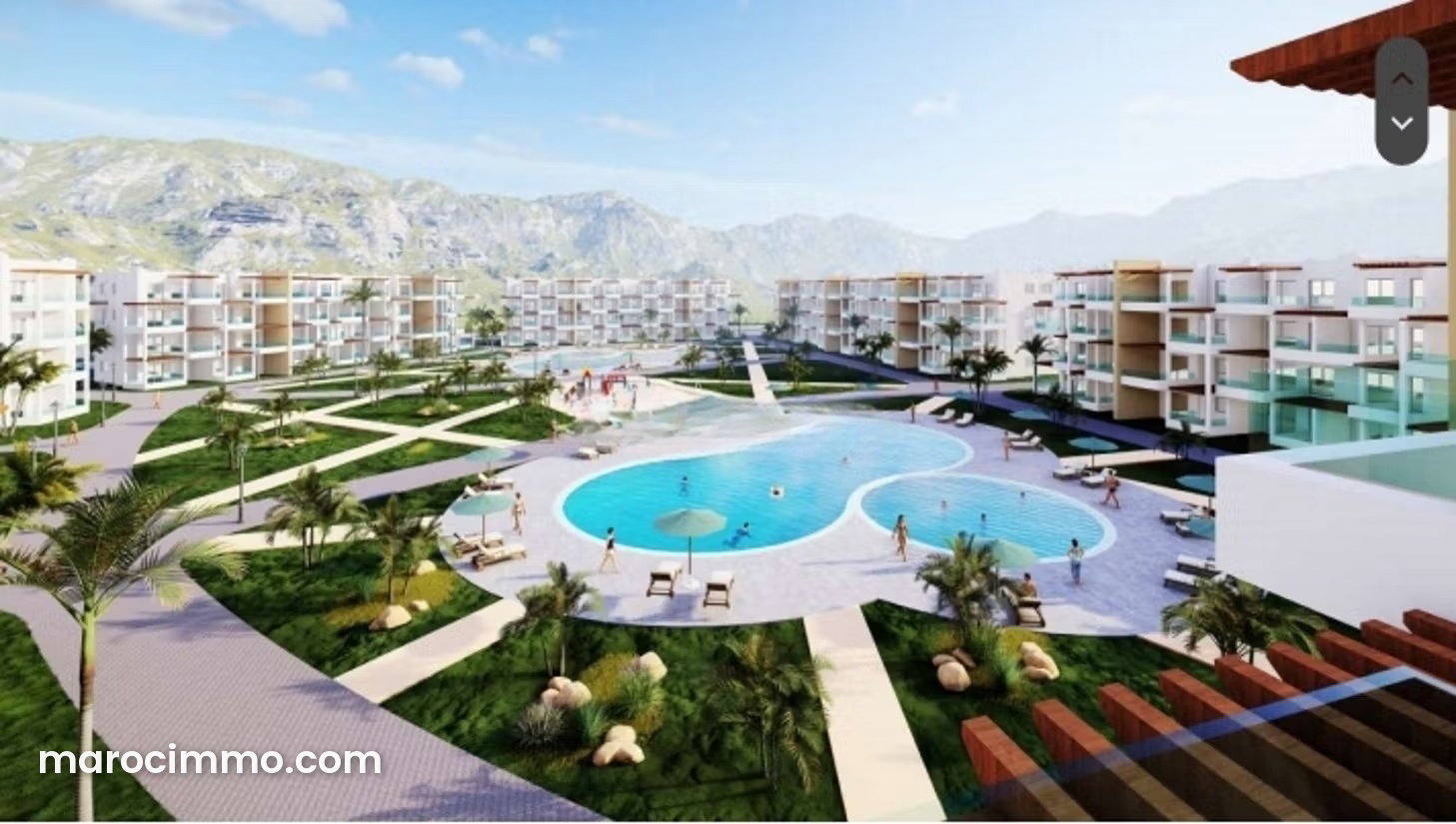 2-Bedroom Apartment with Pool and Garden in Cabo Negro — Cabo Negro
