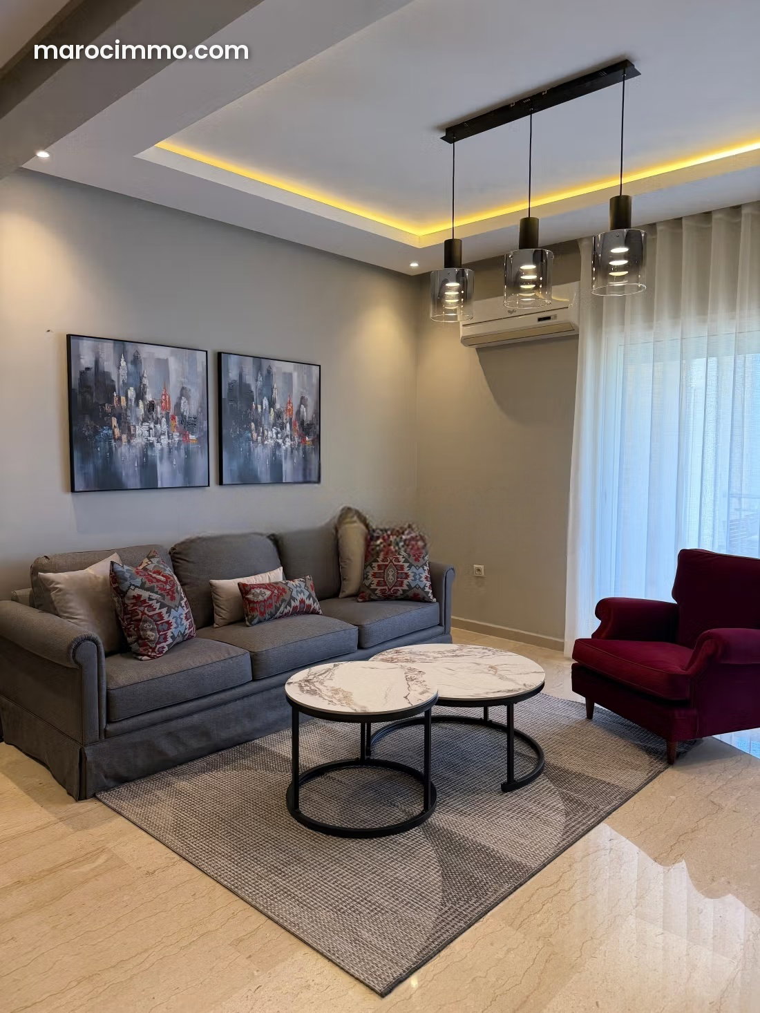 87 sqm sea-view apartment in Dar Bouazza, luxury living — Dar Bouazza